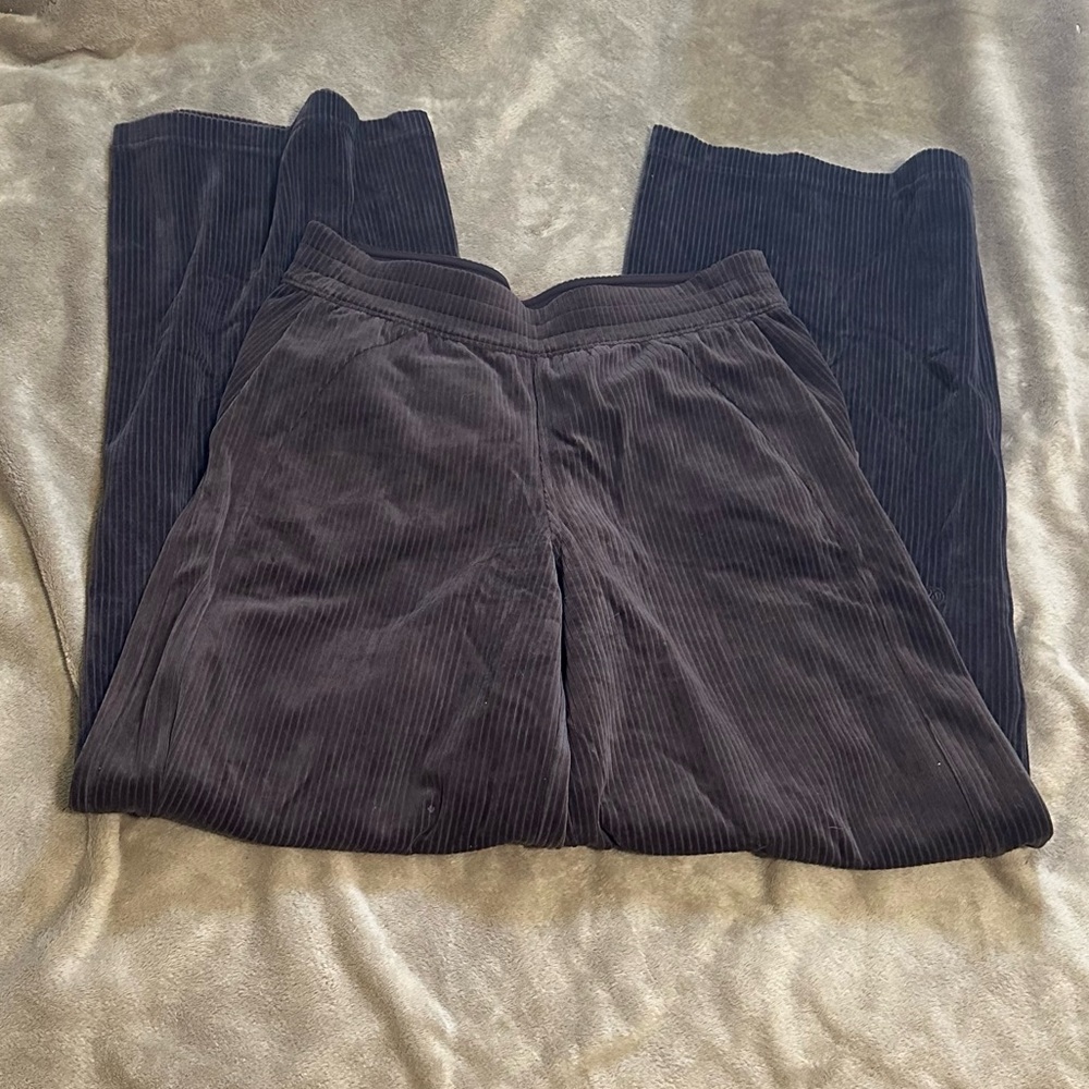 Scuba Wide-Leg Pant *Velvet Cord